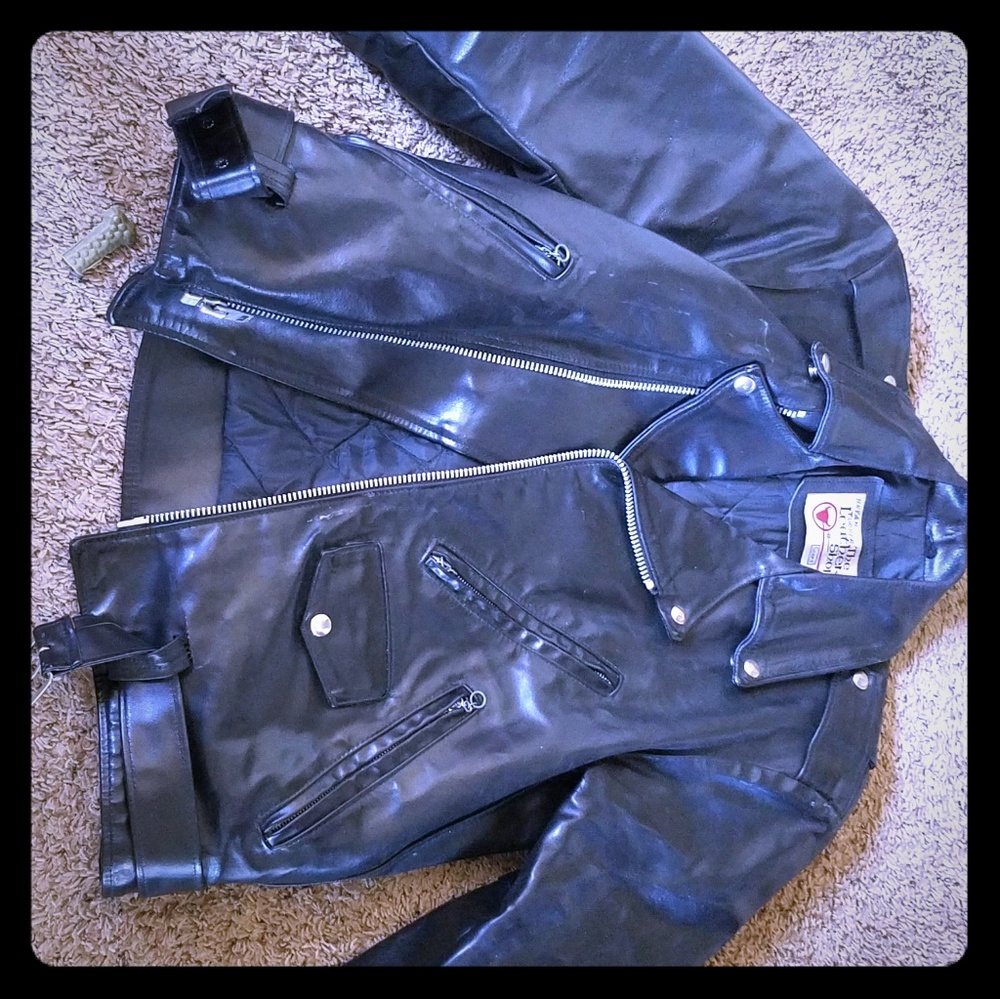 Vintage motorcycle jacket